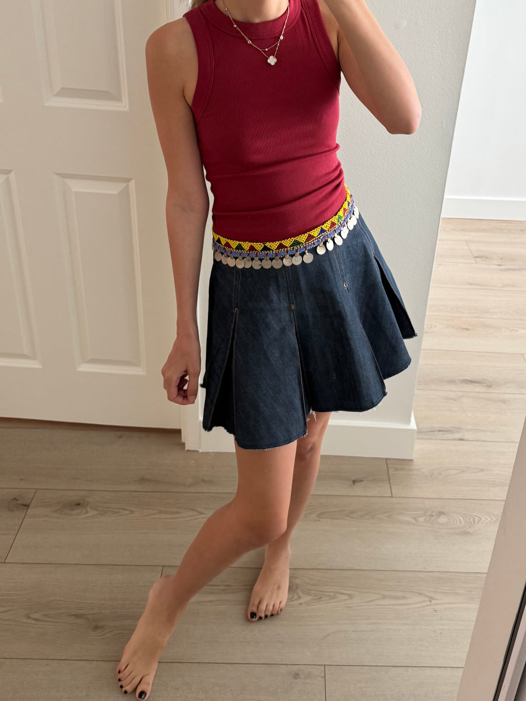 The Saffron & Silver Belt