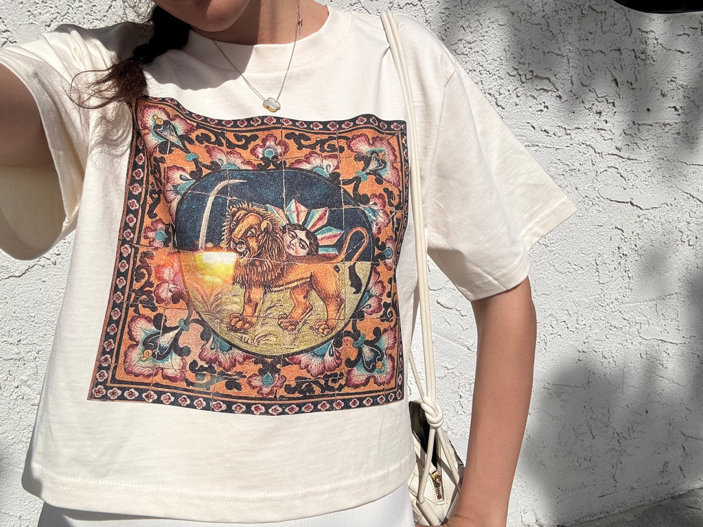 The Lion and Sun Tee
